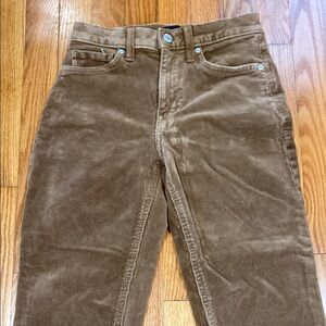 Banana Republic Brown Straight Corduroy Pants